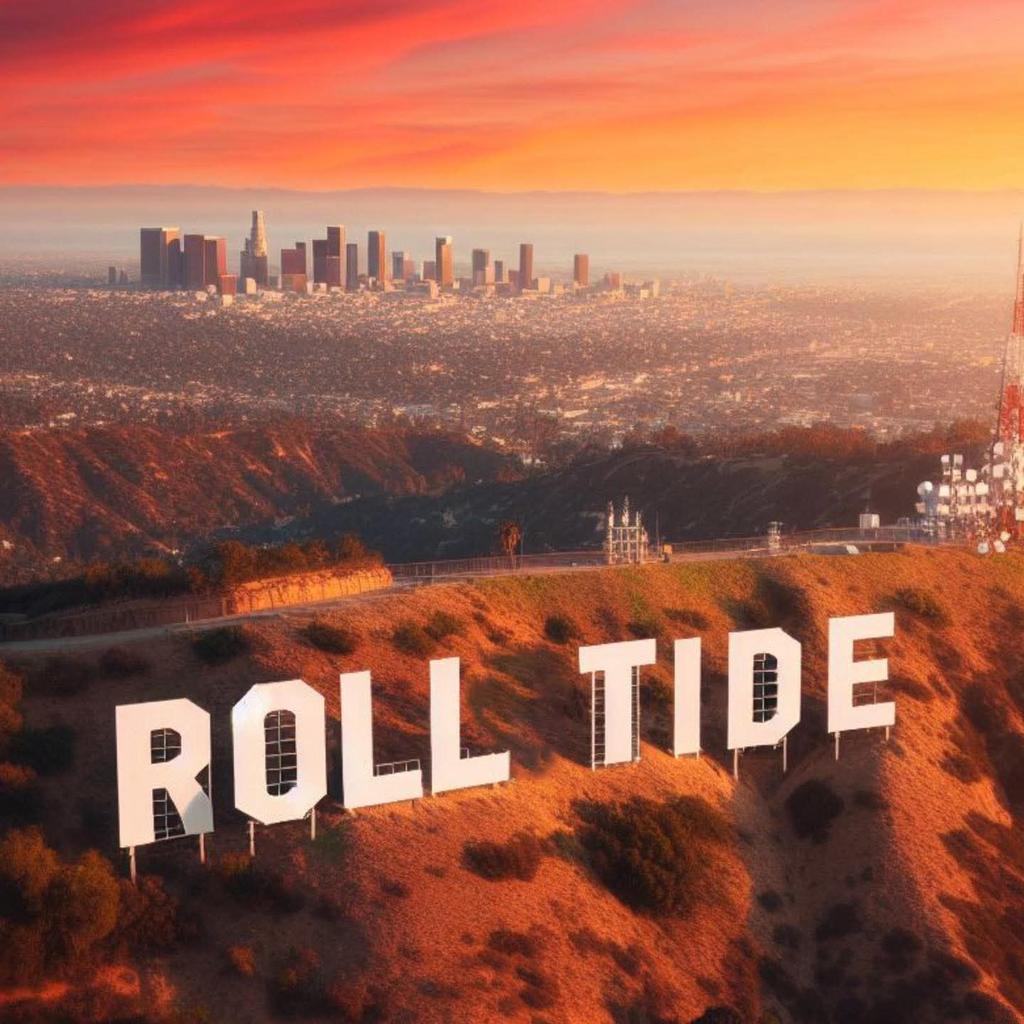 jerrysandersRTR's tweet image. It's High Tide in LA 🌊🌹

#RollTide