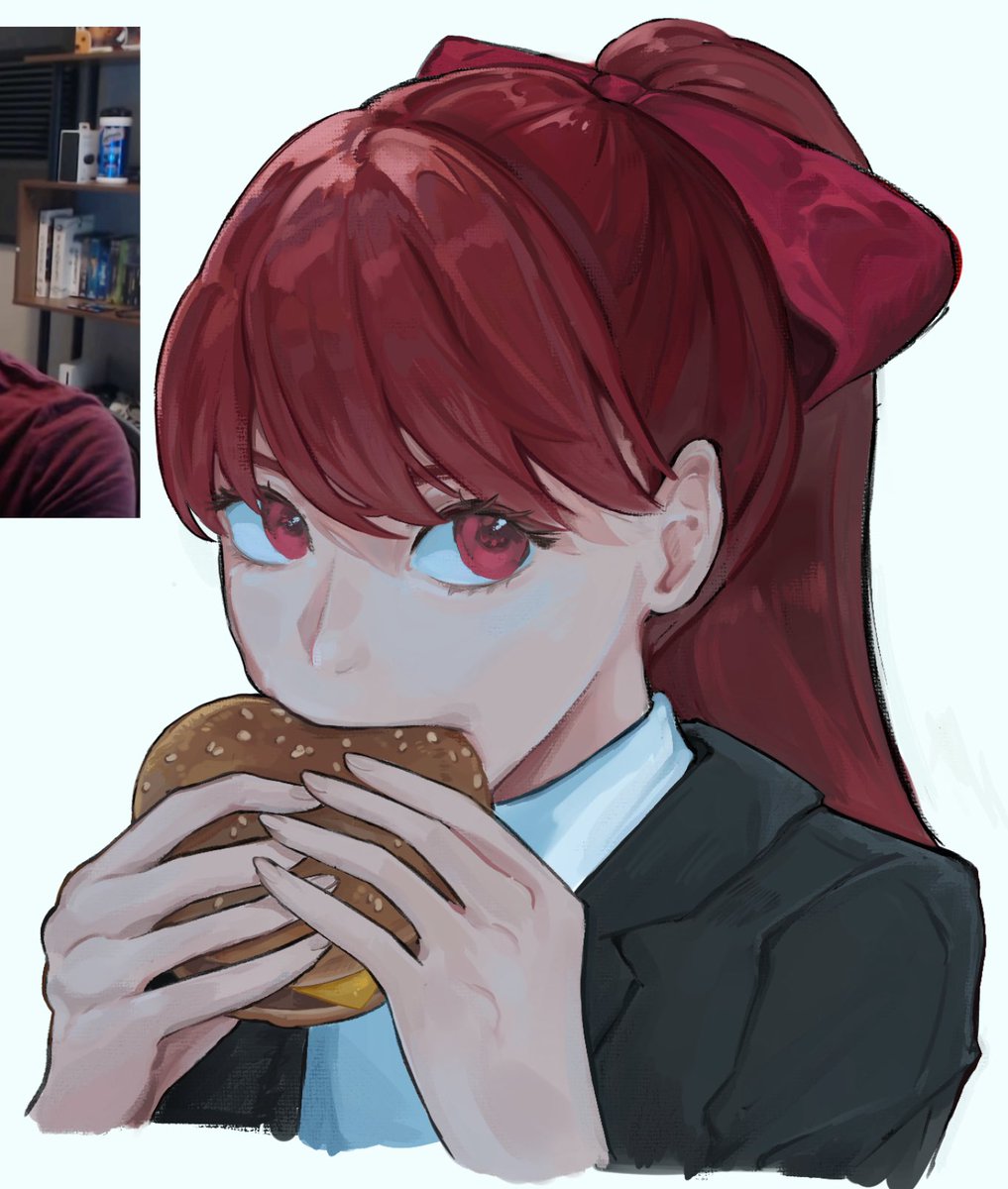 muujoker's tweet image. sumiburger 🍔