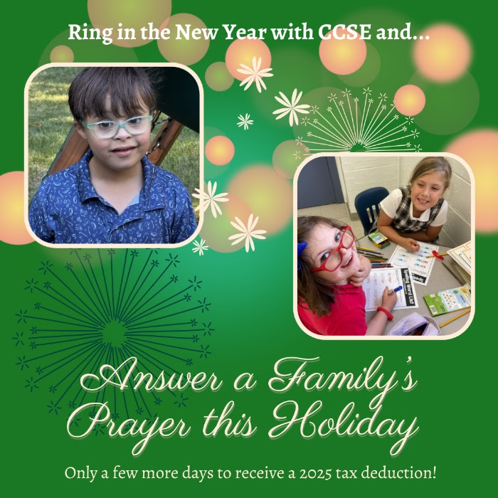 As we conclude CCSE’s 20th anniversary year—a year filled with gratitude, growth, and countless answered prayers—we invite you to help us finish this milestone chapter with strength and joy.
ccse.ejoinme.org/2025ChristmasA…

Warmest wishes for a healthy and happy New Year!
#BelieveInMe