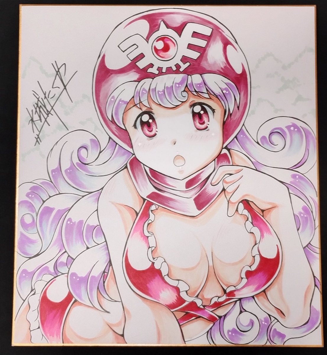 直筆色紙4枚描きました!
コミケ開場後頒布開始します
よろしくお願いします〜 