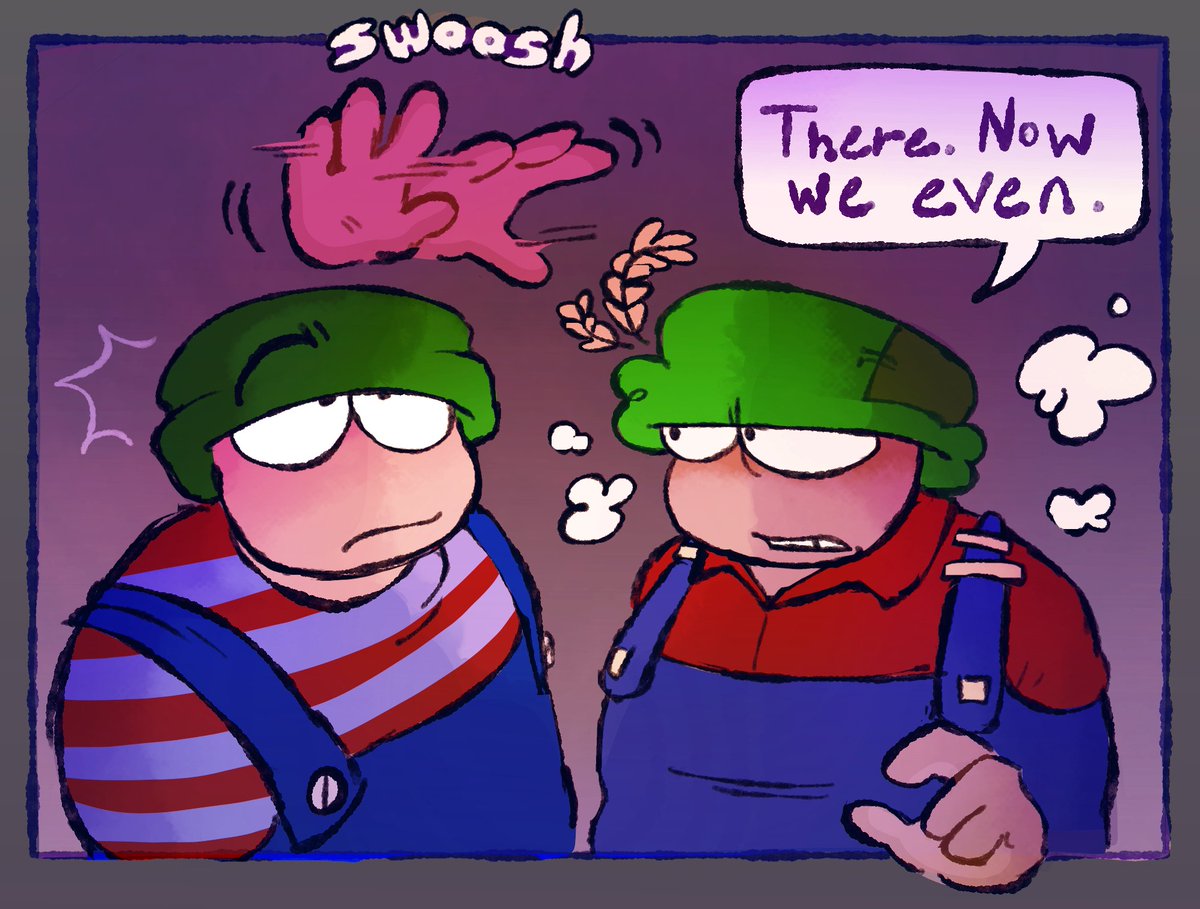 little dnb comic with my bambi, and #deviusexmachina bambi ( had to split up the panels 4 twitter lol )
#daveandbambi