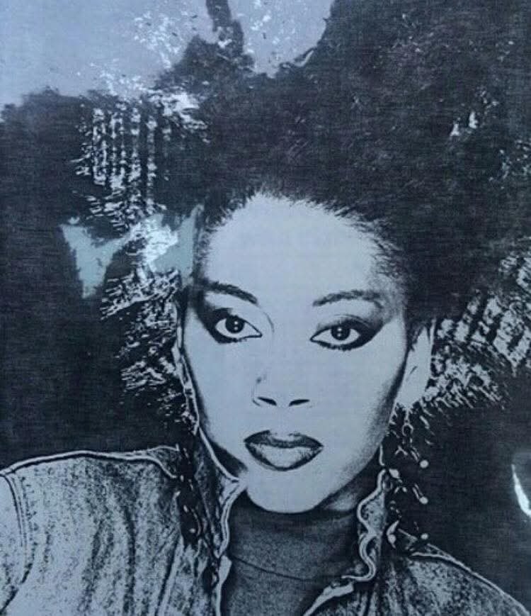 realcatglover's tweet photo. An old flashback shot.  📸
Cat loved her house music Frankie Knuckles, Steve Harley but she also loved her punk music too.  
She always said it was a good way of channeling her energy into some crazy dancing. 🌸 https://t.co/9PC5kFY5aE