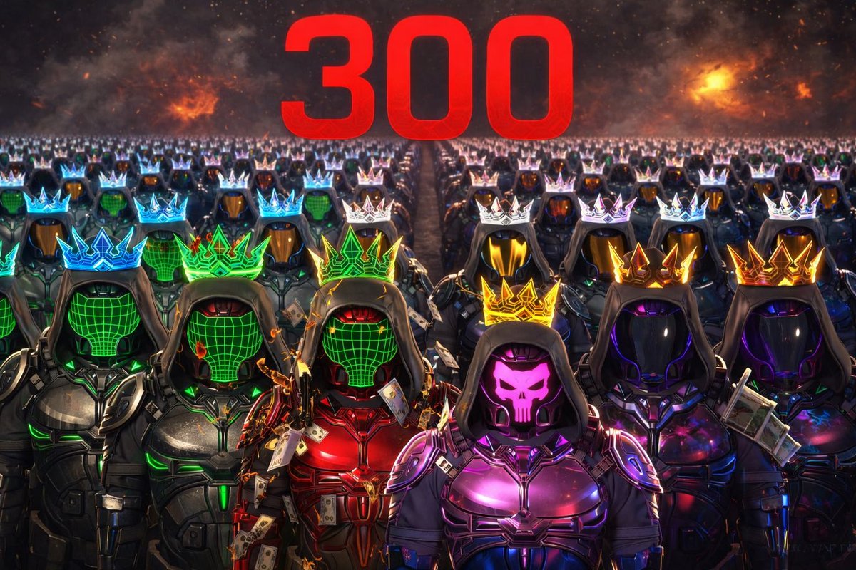 300 <a href="/BitKingsNFT/">BitKings 👑</a> minted and ready for 2026 
$300k raised while web 3 is in turmoil 
The Algo will be switched on in January are you ready to claim your crown or stay side lined hoping for a miracle for your bags