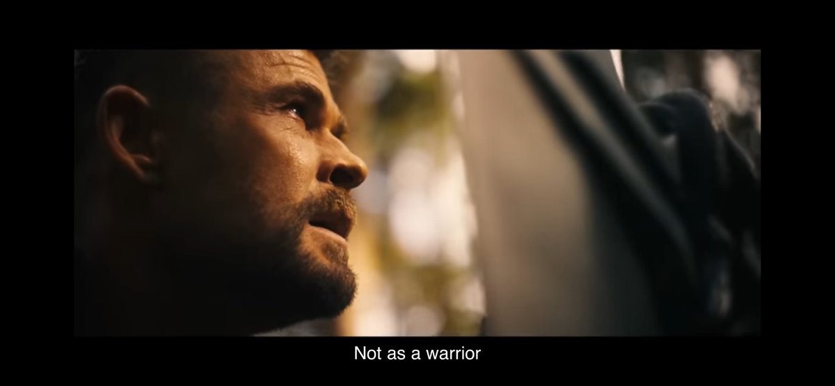 Chris_Deleted's tweet photo. In the newest Doomsday trailer, when Thor says this line he means warmth as both love and as a warm body, and he doesn’t wanna come home a warrior because he doesn’t want a warrior’s death (in battle). Thor, a literal god, is praying for his life.

This movies gonna be insane. https://t.co/RceZnds2Zj