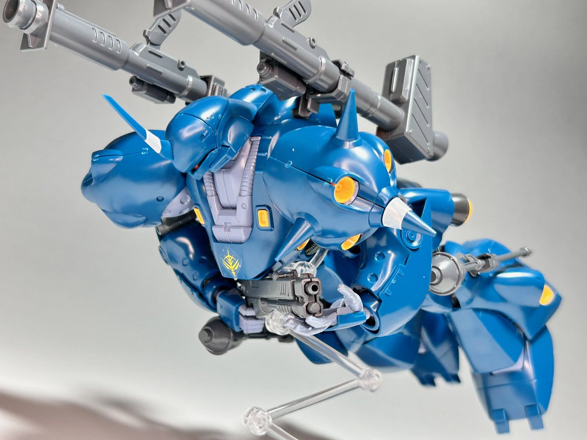 MG 1/100 MS-18E ケンプファー 今年最後の素組完成です めちゃくちゃ