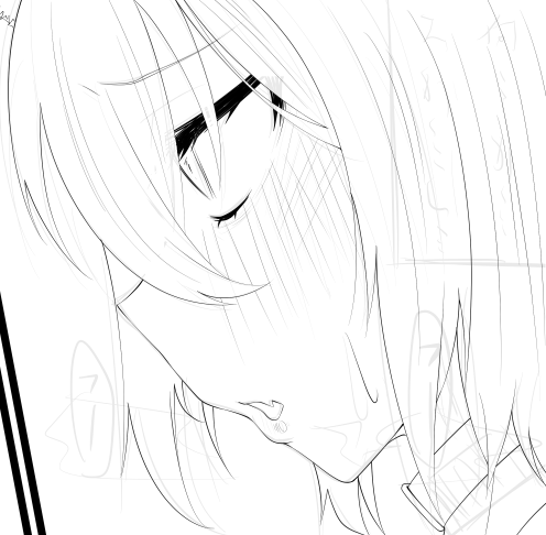 進捗です
こういう顔好き 