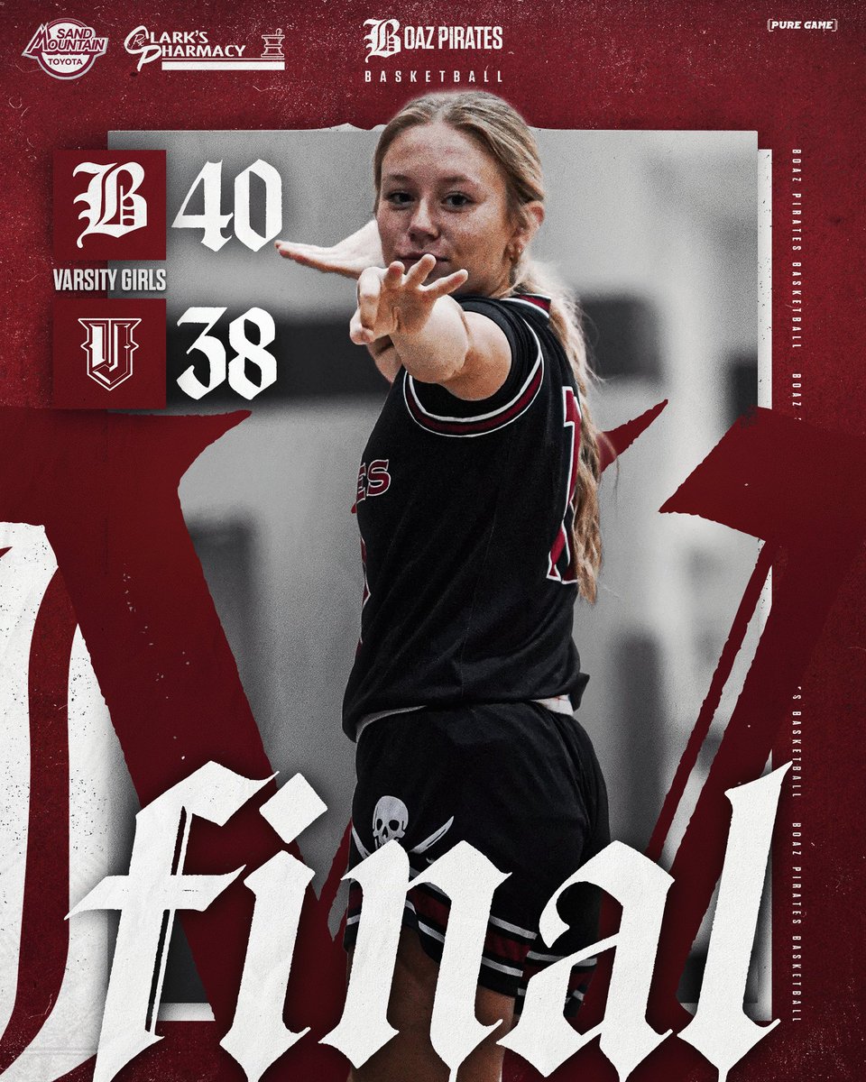 Boaz_LadyBB's tweet photo. We go 2-0 in our Christmas Classic after a huge win over a great team from
Jasper!! Hall hits Bowlin down the court for a game winner to put us ahead 40-38 with no time left.

Addison Bowlin with 14 and the Baller Chart Winner. 
Braylee Hogue with 11.
Avalyn Matthews with 6. https://t.co/LURJ4hPfMg