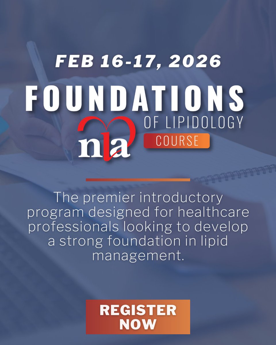 National Lipid Association tweet media