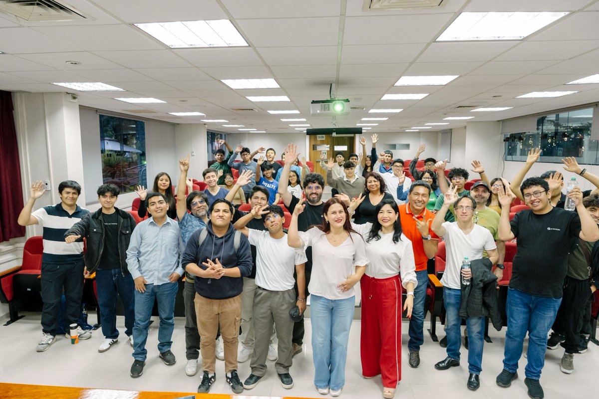 HorizonteBlock's tweet image. Horizonte Blockchain | Web3 Tech Hub
2025 ecosystem activation in LatAm:
* 250+ builders
* 7+ universities
* 8+ Web3 communities
* 20+ MVPs
Hackathon pilot executed in Peru using #Syscoin (11+ years in production).
Real Web3 adoption from Latin America.
#Web3 #Blockchain #LatAm