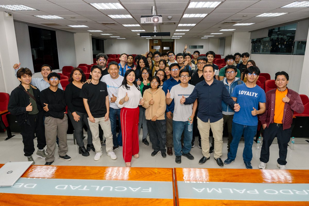 HorizonteBlock's tweet image. Horizonte Blockchain | Web3 Tech Hub
2025 ecosystem activation in LatAm:
* 250+ builders
* 7+ universities
* 8+ Web3 communities
* 20+ MVPs
Hackathon pilot executed in Peru using #Syscoin (11+ years in production).
Real Web3 adoption from Latin America.
#Web3 #Blockchain #LatAm