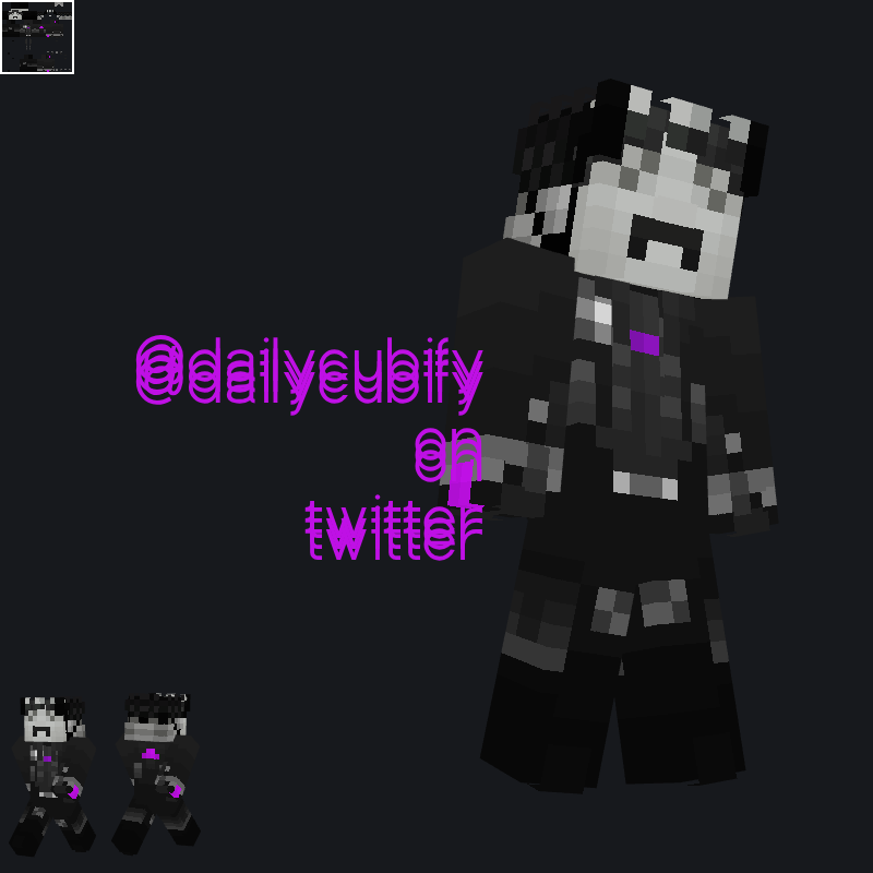 daily cubifications !! (COMPLETE) tweet media