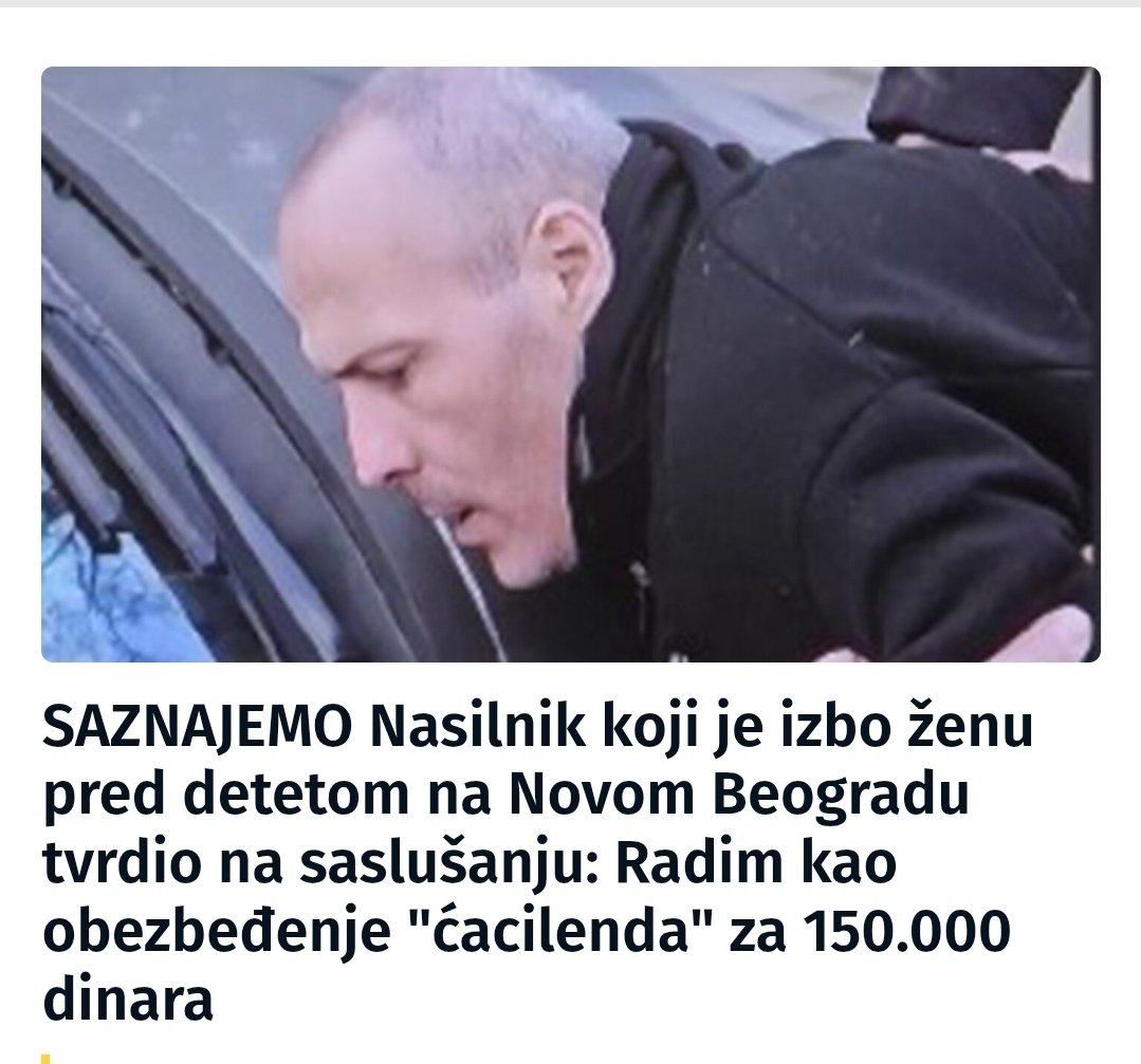 Pre dva meseca izašao iz Zabele i odmah dobio unosan posao. Šta ti je uspešna zemlja! 👌