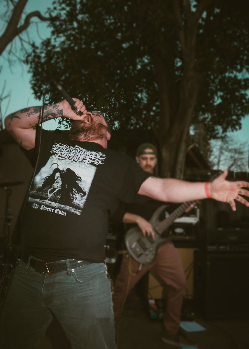 The most fun I had in the year 2025 was making disgusting, dying boar god sounds with my band 🍖