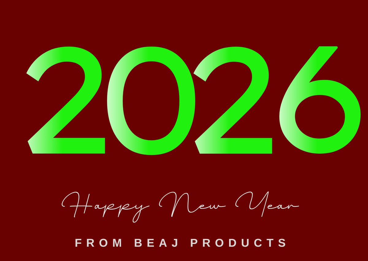 BeajProducts's tweet photo. "Happy New Year 2026! 🎉 Wishing you joy, success, and endless possibilities! 😊 #NewYear2026 #HappyNewYear #NewBeginnings #2026vibes #NewYearsEveEve #newyears  #HappyNewYear #newyear #NYE #madeinpakistan #beajproducts #pakistanexport #يصدّر #صادرات #NewYearHonours #LingOrm https://t.co/eMrA7VuWAa