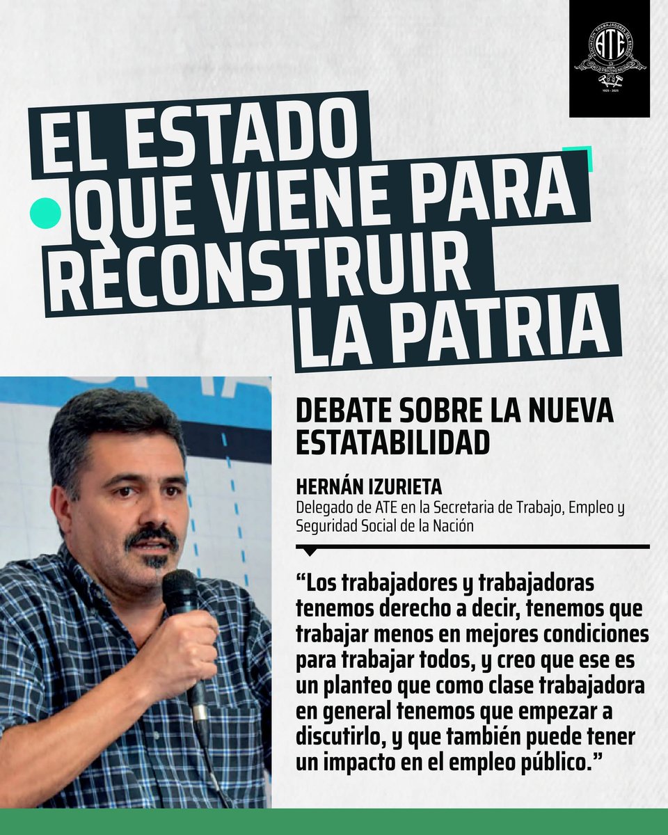 El Trabajador Estatal Organo de Prensa - ATE tweet media