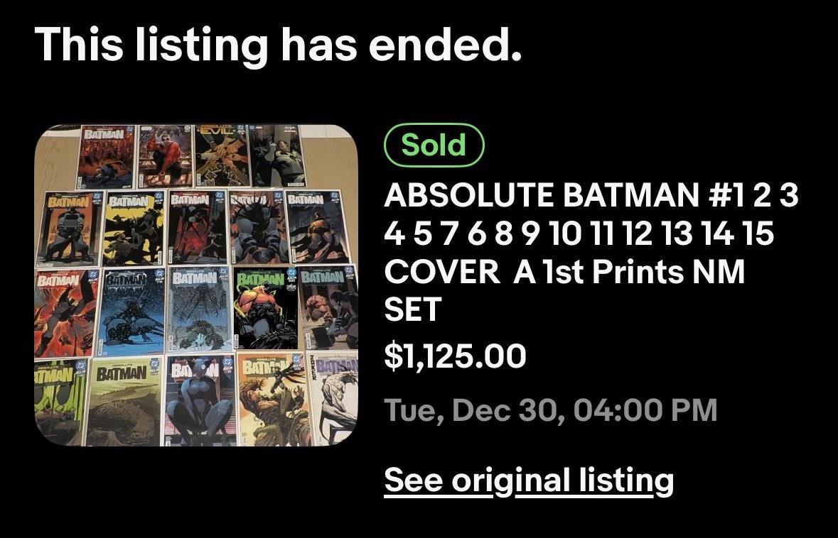 Valade's tweet image. This is absolutely insane to me 🤯

I guess folks really did sleep on this series. I’m happy I’m not one of them, that’s for sure 🤣