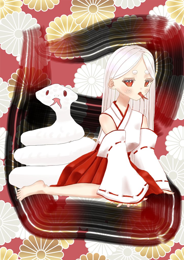 raitea's tweet photo. "今年"の年賀絵描けたよー！
浮上少ないけど来年もよろしくねー！ https://t.co/W5vvuYtDnm