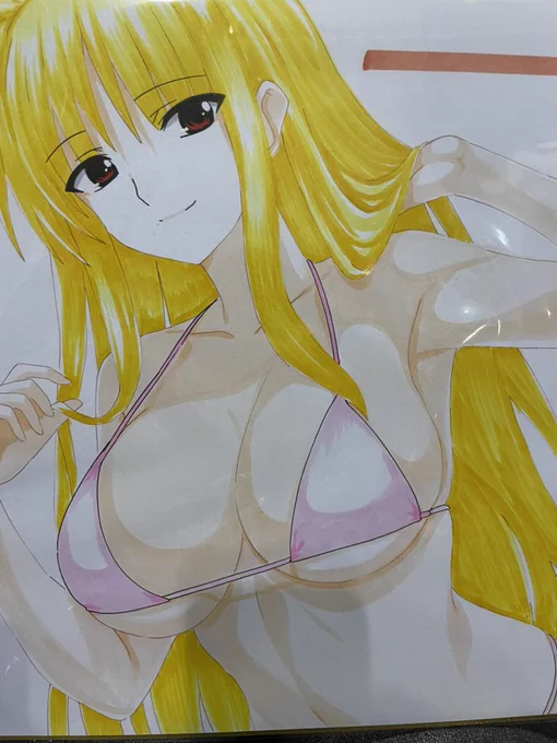 フェイトさん色紙追加〜