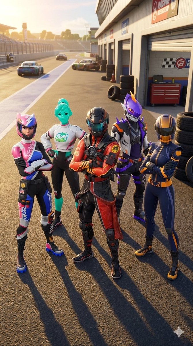 heissenpie's tweet photo. Still waiting for the moment they became NPCs you can find in the racetrack π
(PS, I have no idea why the AI removed Control's visor π)
#fortnite #ellaslurp #sh4rk #maxxspeed #hairpin #control #ai #gemini https://t.co/HKMlbsduTv