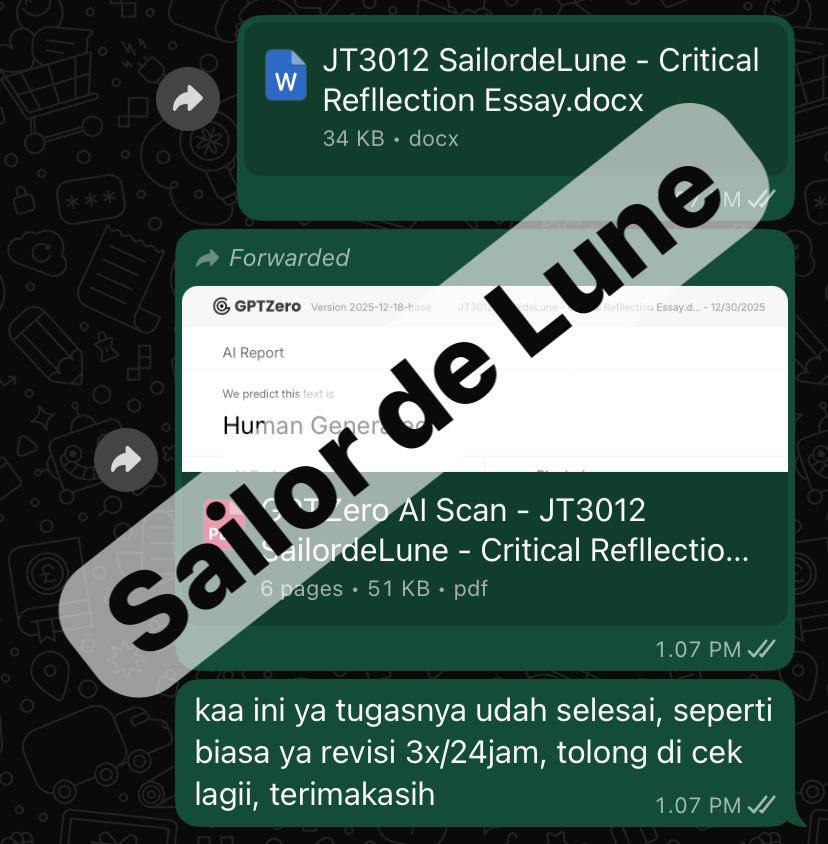 SDL: joki tugas, essay & english! tweet media