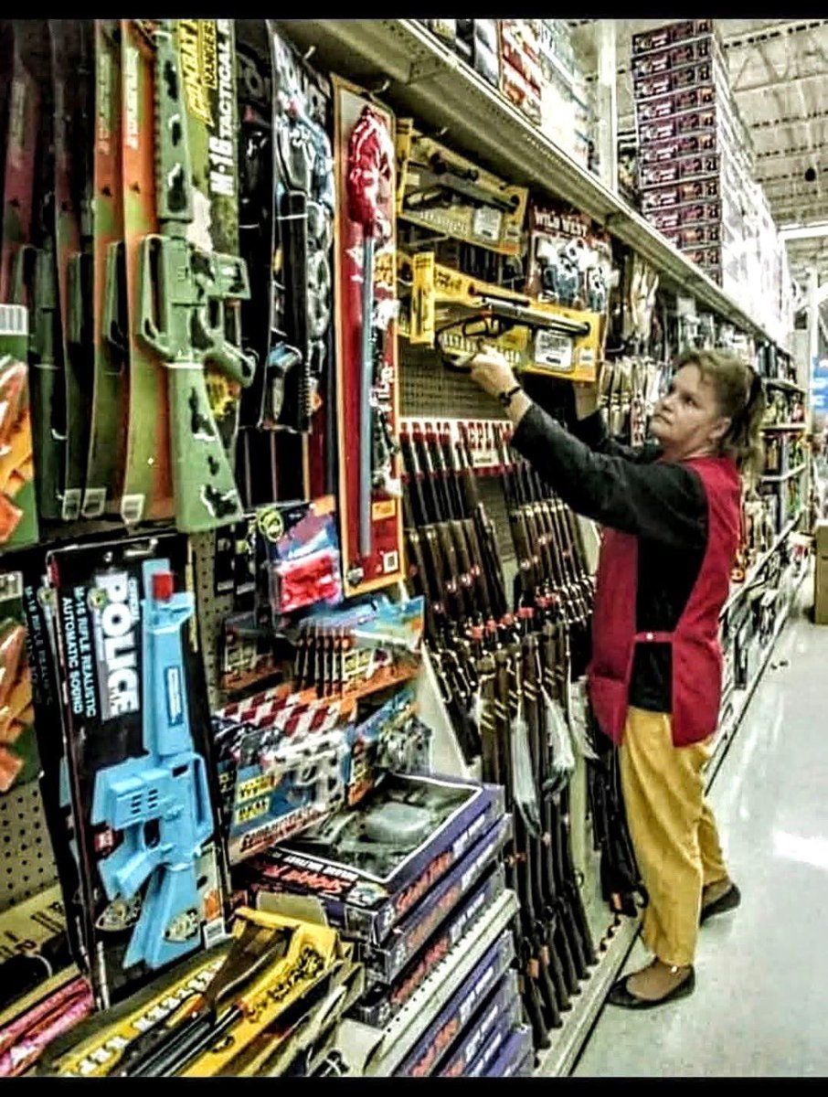 When the toy aisle looked like a National Guard armory