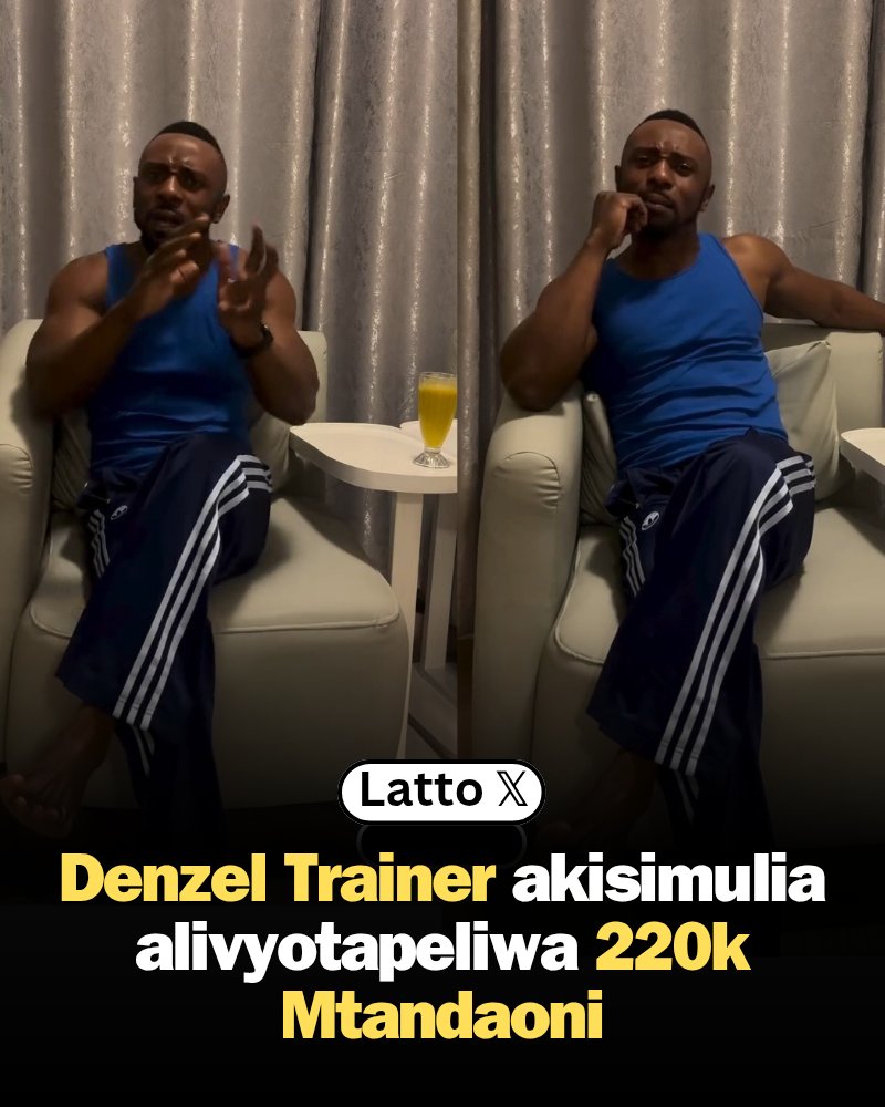 Oyaa nimesikiliza namna Denzel Trainer alivyotapeliwa mpaka mwosho aisee!

Hawa majamaa wanajua kutumia akili aisee!! 🙌🙌😂

Msikilize..

Video kwa Comments 👇