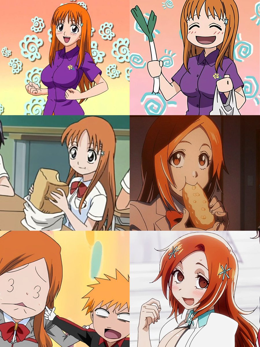ichihimepics's tweet photo. Orihime is the funniest girl in BLEACH https://t.co/Yo8jqhMkoI