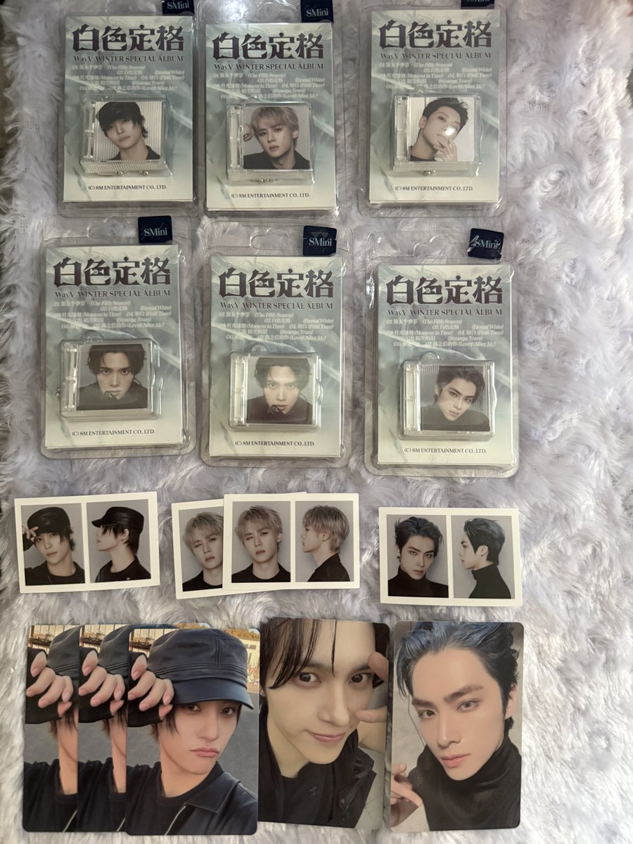 cilixzz's tweet photo. WayV 威神V 白色定格 Eternal White トレカ 交換 smini 特典トレカ

譲：画像
※SMini本体は買取のみ

n：1での交換も可能です。

求：異種 テン 又は過去トレカテン

難しいとは思いますが、blackテンを切実に求めております🙇‍♀️

郵送📮での交換希望です。
よろしくお願いいたします。 https://t.co/3XqNmCV6kw