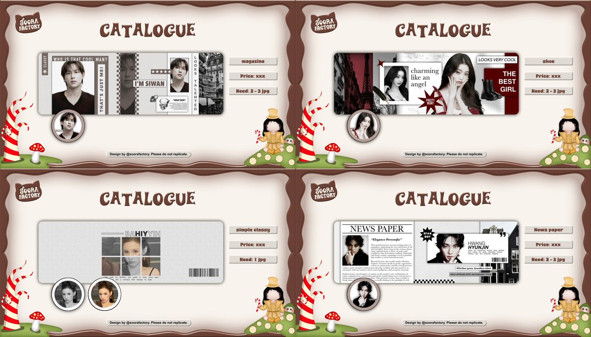 soorafactory's tweet image. Help rt / repost ? Tysm 𓂃ෆ #zonauang

Hloo selamat siang ☺️ sebelum ganti tahun aku mau ngenalin beberapa katalog classy &amp;amp; moodboard ku (⸝⸝ ◜~◝ ⸝⸝) . . . Kalo ada kesamaan dengan ba lain bole bgt dm!  Have a nice day 🤍