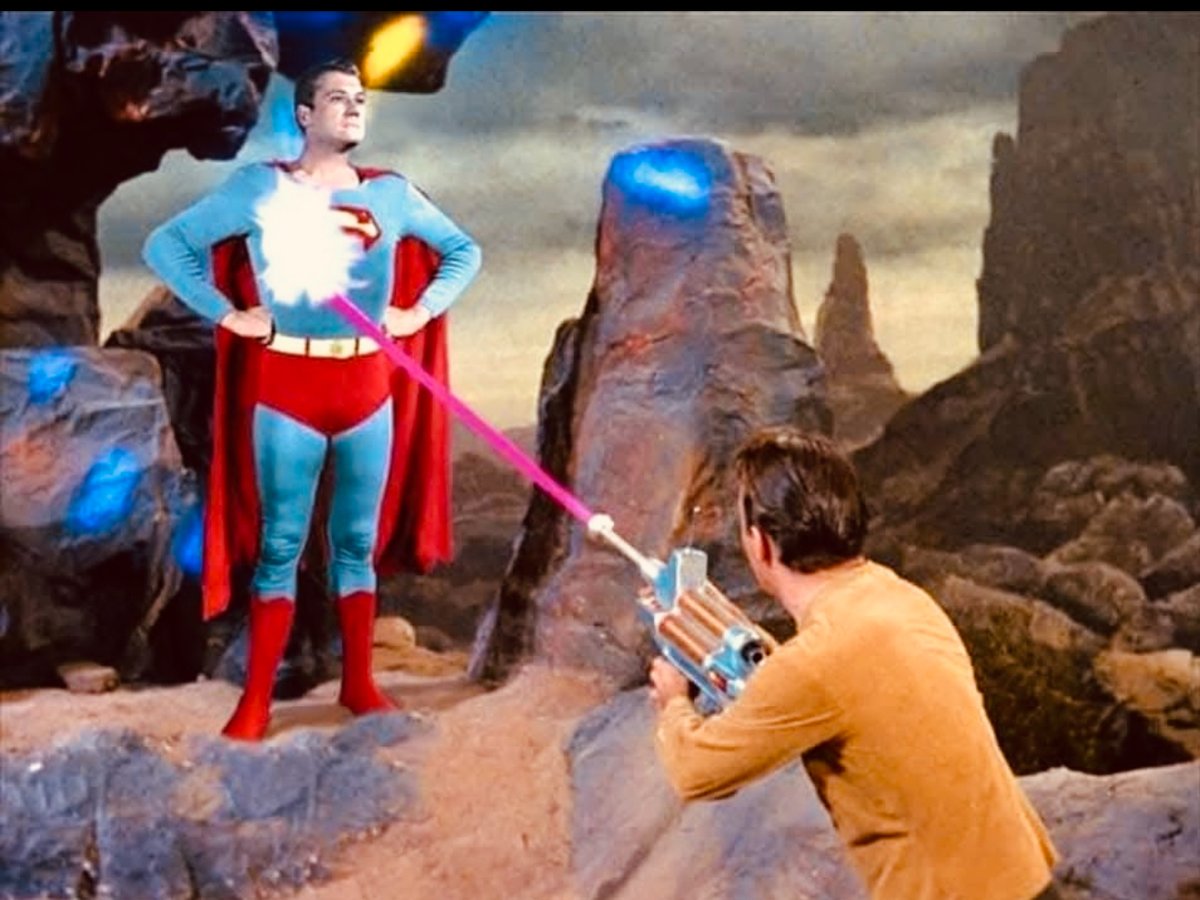 teamdburch's tweet image. #Superman #StarTrek