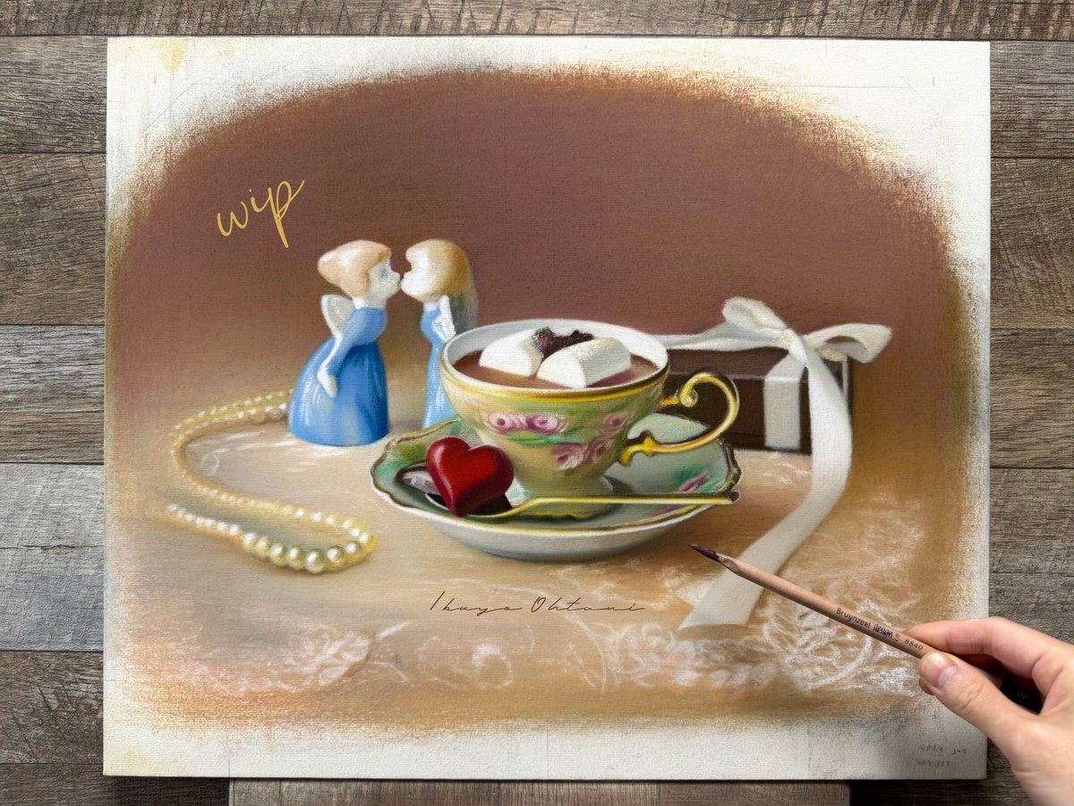 大谷郁代、Beautiful　Day、希少な画集より、新品高級額・額装付 大谷郁代 Ikuyo OHTANI (@IkuyoOhtani) / Posts / X