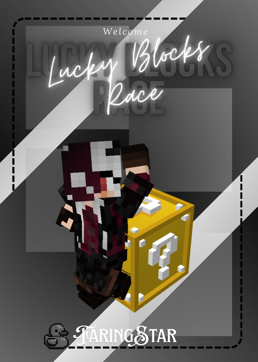 FaringStar's tweet image. Buenas noches mis queridos haters!
Esta vez iniciaremos el año con algo... especial ~

¿Y si nos damos un golpe de infancia?
Welcome to: Lucky Blocks Race.

Nos vemos el 1ro ~
8:00 PM 🇲🇽