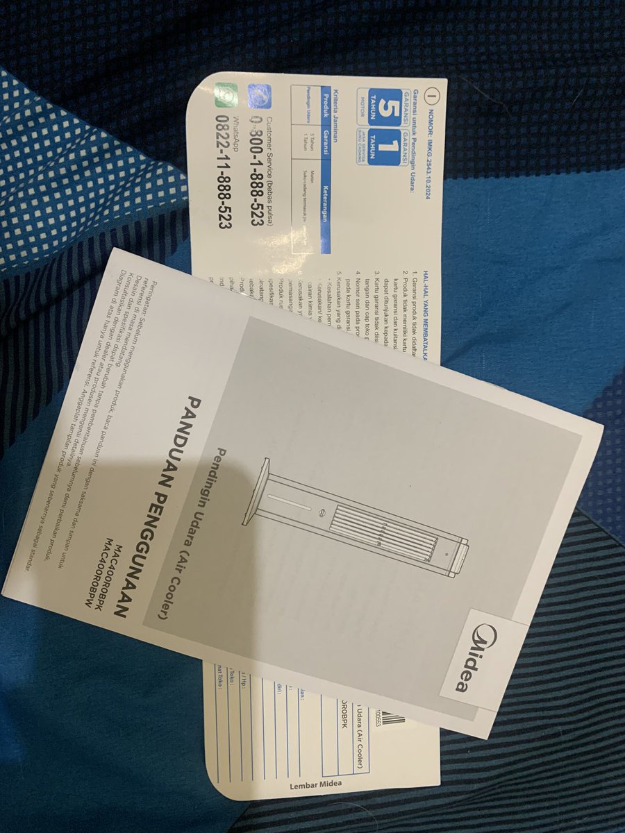 Siapa tau ada yg butuh air cooler midea, cus dm murah ajaaa