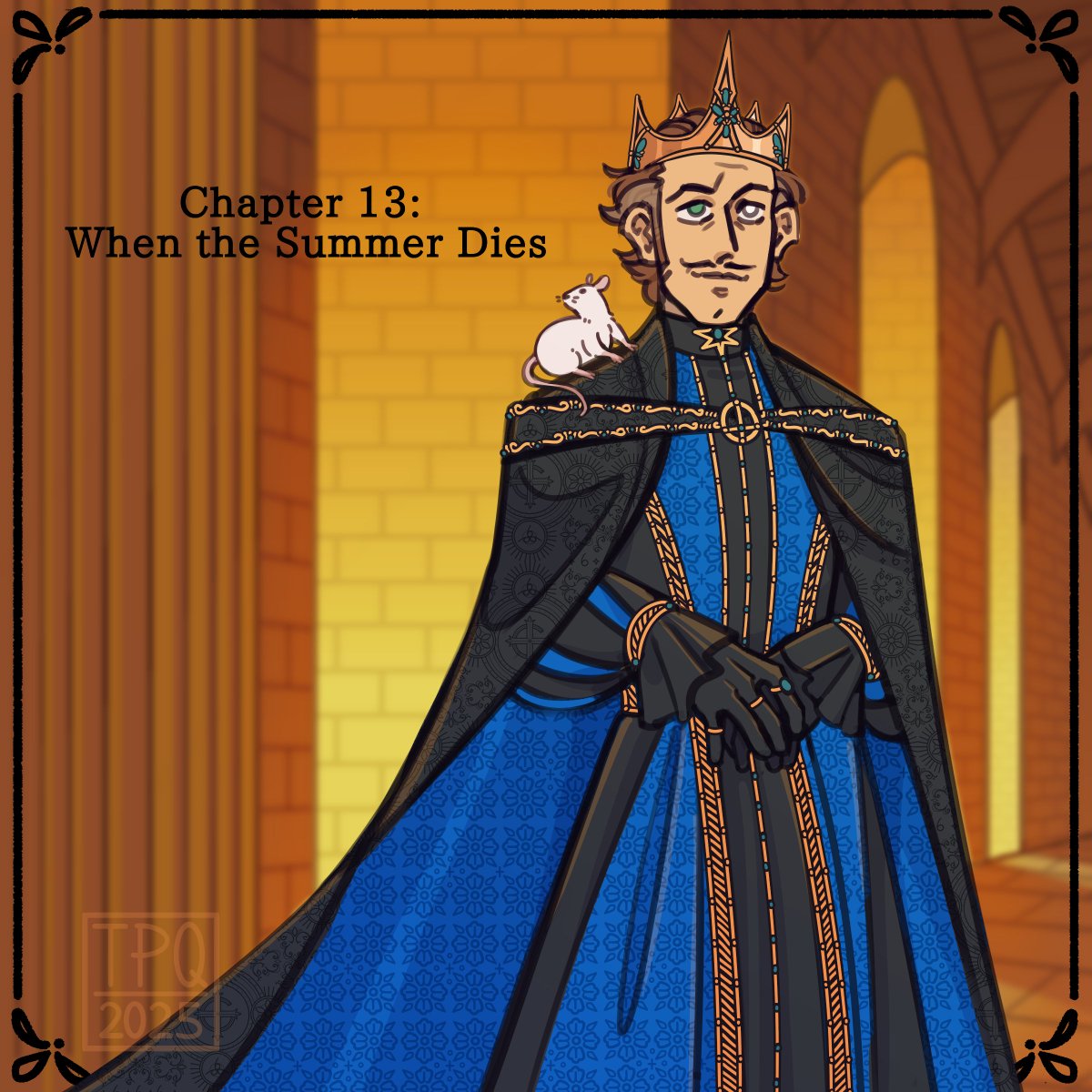 flyinlaboratory's tweet photo. Chapter 13 of 'Your Infernal Majesties' is up on Ao3 :]! the link's in my bio if ya wanna give it a read #thebandghost https://t.co/C2EAxJL2vq
