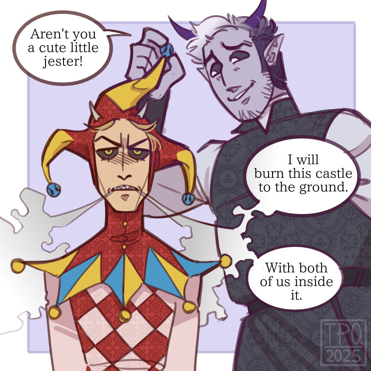 flyinlaboratory's tweet photo. Chapter 13 of 'Your Infernal Majesties' is up on Ao3 :]! the link's in my bio if ya wanna give it a read #thebandghost https://t.co/C2EAxJL2vq