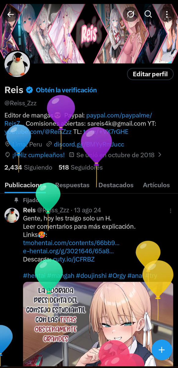 20 años 🎉✌️
Me siento viejo xd