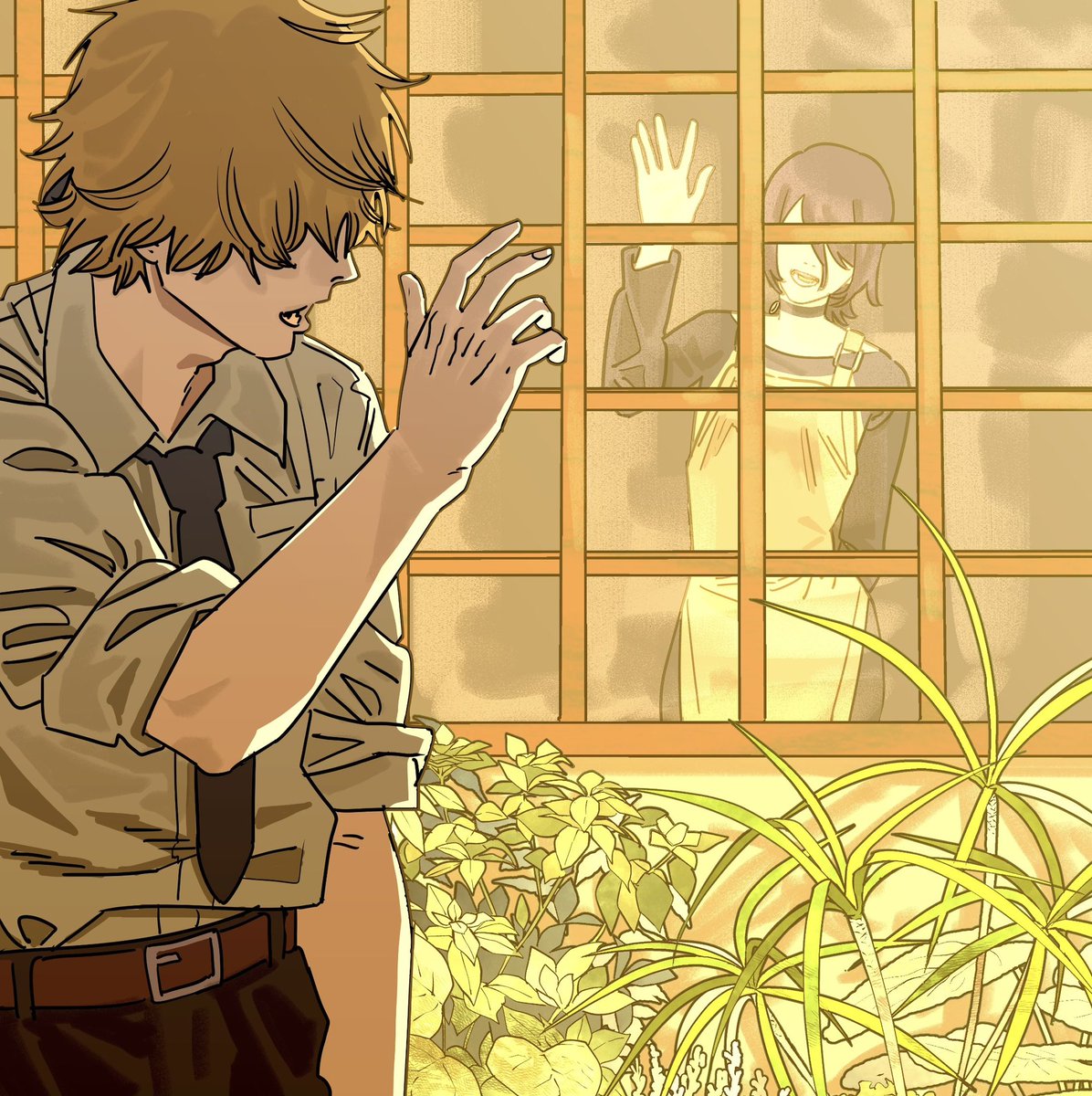 AnimetrendsLA's tweet image. Reze y Denji, la vida que quizás pudieron tener...✨

La nueva ilustración de Fujimoto. 🛐
#chainsawman