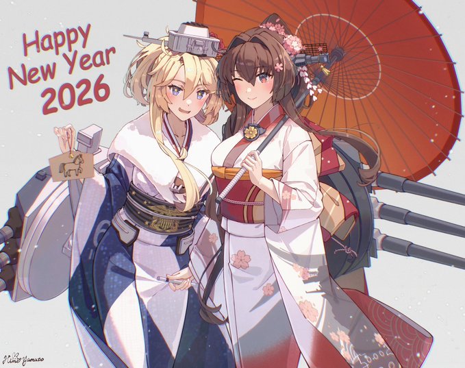 大和 Iowa🌸   
艦これ 