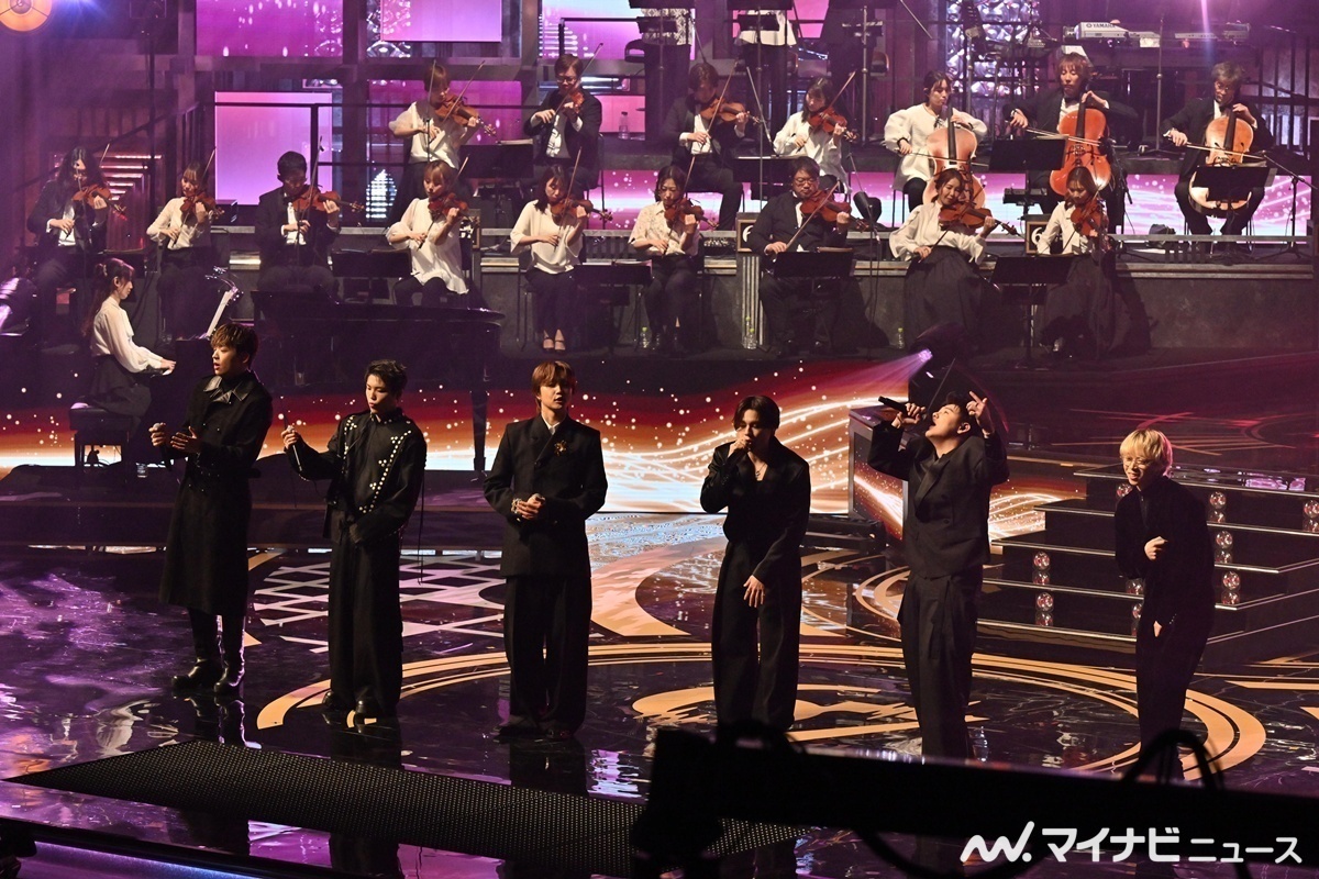 mn_enta's tweet photo. 『レコ大』BE:FIRST、伸びやかな歌声で魅了　踊りなし“歌1本”で「夢中」披露【写真13枚】

#レコード大賞 #レコ大 #BEFIRST #夢中 @BEFIRSTofficial
 https://t.co/WwJgBDdNzE https://t.co/7fO2h0WOUL