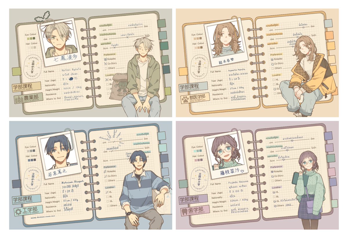 knoctua's tweet photo. art summary ไม่ได้จริงๆ ปีนี้งานวาดน้อยเกินไป (...) เลยเป็น #ไหนๆก็จะหมดปีแล้วขอดูผลงานชิ้นโปรด4ชิ้นหน่อยสิ แทนค่ะ🥺 https://t.co/kb3QjysbXV