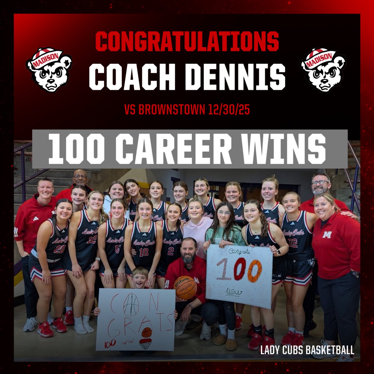 Madison Lady Cubs Basketball tweet media