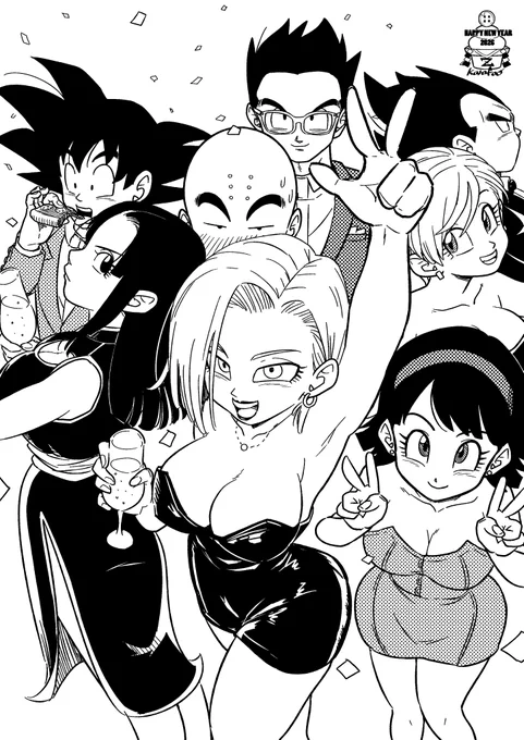 Happy New Year🎍
#DragonBall 