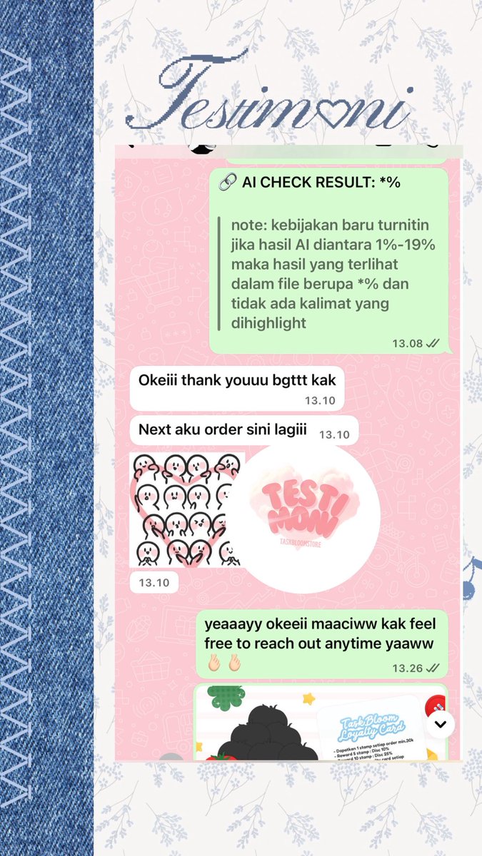 TaskBloomStore Joki Ppt, Poster, Word, Tulis, Vid tweet media