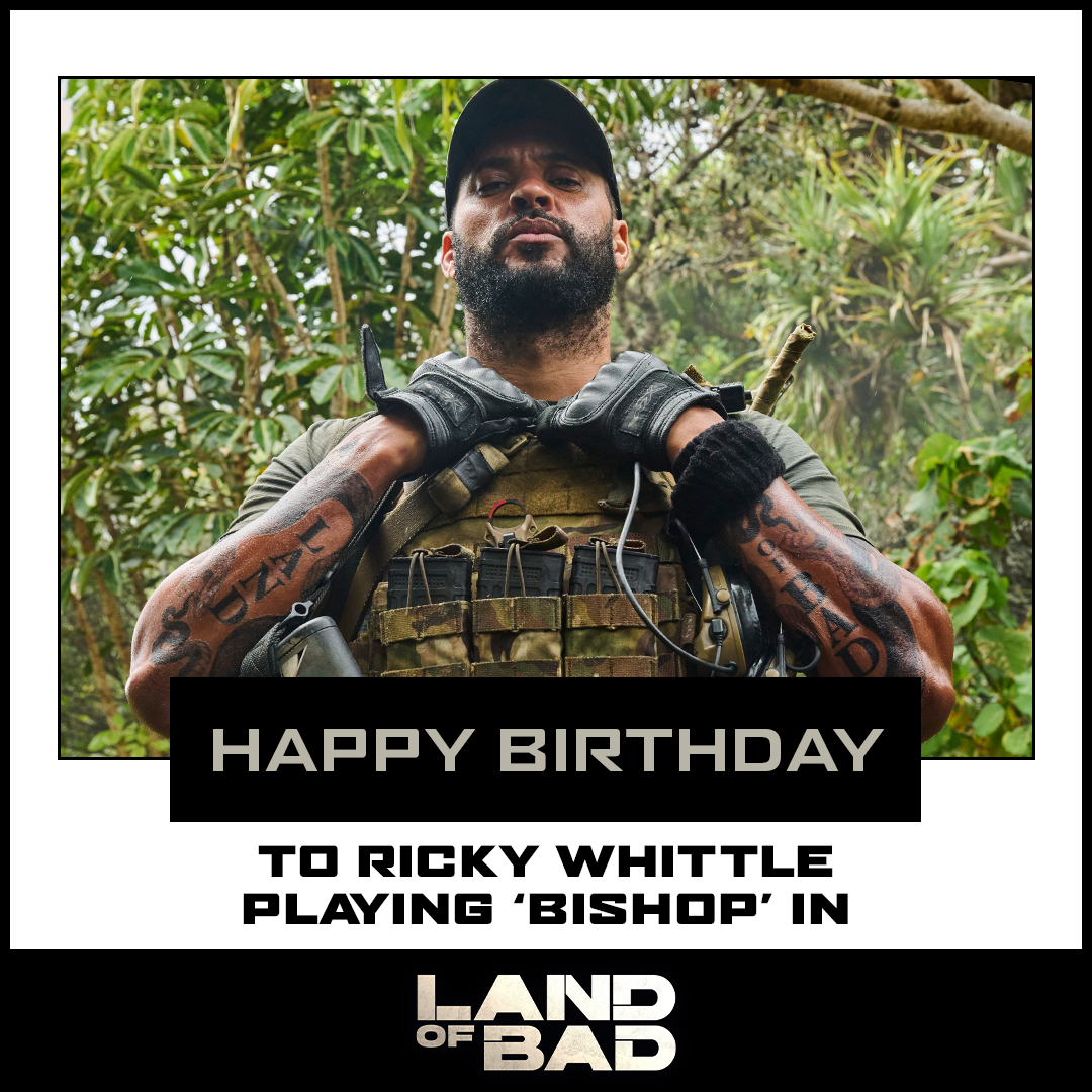 TheAvenueMovies's tweet photo. Happy Birthday to Ricky Whittle, who brings Bishop to life in LAND OF BAD. See him in action — now available to buy or rent. https://t.co/vbpjQuRiki
#LandOfBad #RickyWhittle #HappyBirthday #ActionThriller #Film #NowAvailable #BuyOrRentNow https://t.co/oyW4SVemKH