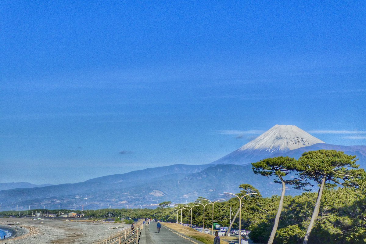 sazabi_ca's tweet photo. 富士山バッチリ。乗り納めでした。 https://t.co/SQJxBI6J26
