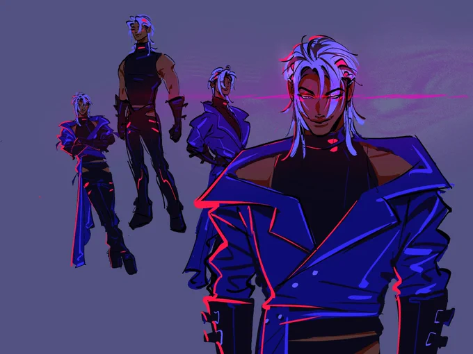 been working on redesigning ais ... nailing down his final form