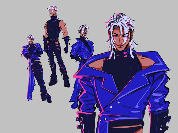 been working on redesigning ais ... nailing down his final form