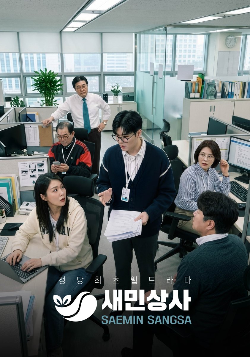saeminjoo's tweet image. &amp;lt;정당 최초 웹드라마 '새민상사' 공개 및 시사회 안내&amp;gt;

2026년 새해를 맞아 새미래민주당은 기존의 연설과 논평 중심의 정치 전달 방식을 넘어, 스토리텔링 기반 문화 콘텐츠를 통해 시민과 소통하는 새로운 정치에 도전하고자 합니다.

이번에 공개되는 웹드라마 '새민상사'는 새미래민주당이 직접…