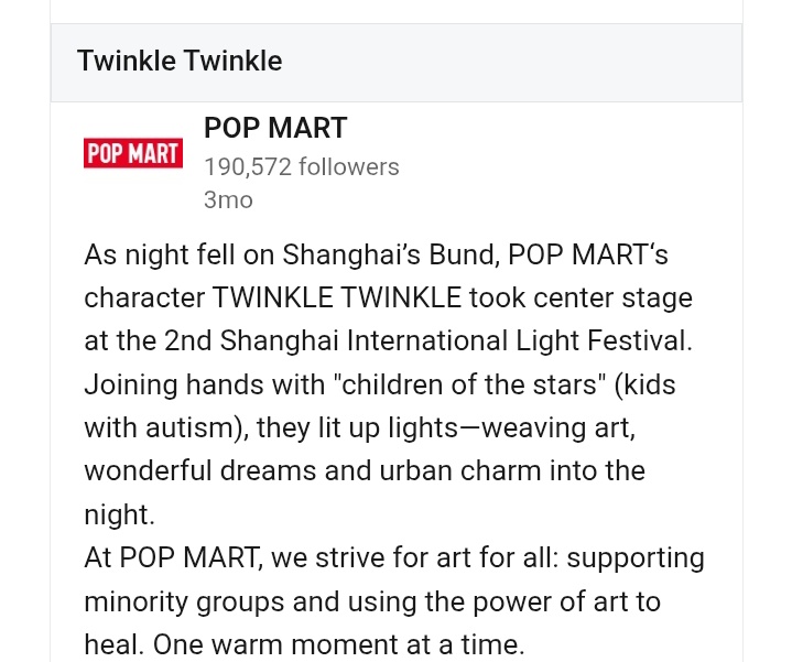 yeolmeissa's tweet photo. I have been planning to buy twinkle twinkle because exo have matching twinkle twinkle so  I was searching about it and it turns out they have a campaign that donates to children with autism 🥺🙏  here's the video I watched this was so beautiful 🥺 https://t.co/9cirOdLQ1m