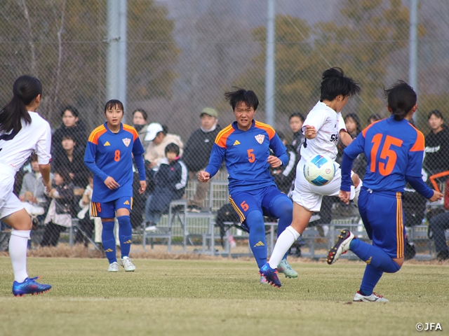 JFA's tweet photo. 開志学園と藤枝順心などがベスト16に進出　第34回全日本高等学校女子サッカー選手権大会 #jfa #nadeshiko #みんななでしこ https://t.co/OWxOs8qEnz https://t.co/eWfuyukAiP